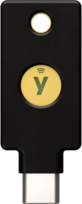 Yubico Security Key C NFC black, USB-C/NFC, 1 Stück