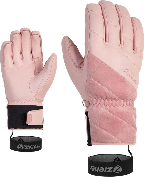 Ziener Kuma AS Skihandschuhe rose blush (Damen)
