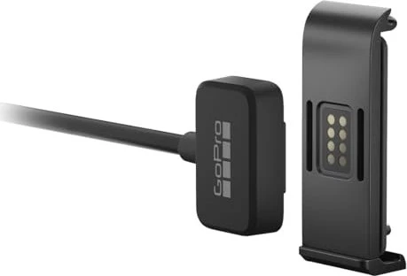 GoPro Contacto Magnetklappe und Netzkabel
