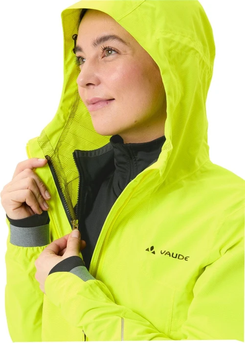 Vaude Yaras 3in1 Fahrradjacke neon yellow (Damen)