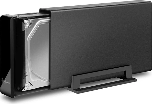 Sharkoon Swift-Case Pro, schwarz, USB-B 3.0