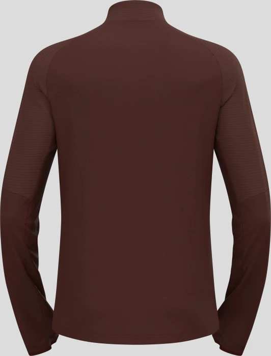 Odlo Descent Ceramiwarm Midlayer 1/2 Zip Funktionsshirt langarm fudge (Herren)