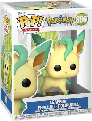 FunKo Pop! Games - Pokémon - Leafeon, Phyllali, Folipurba