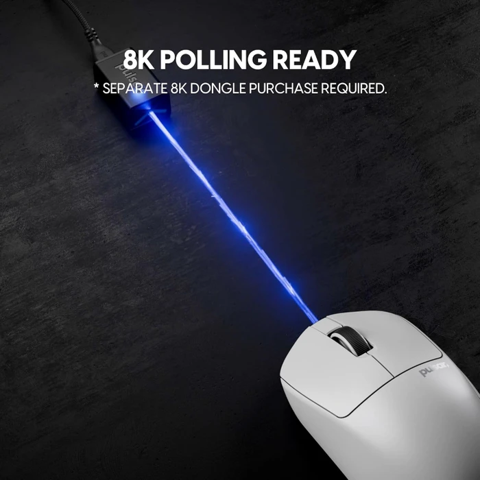 Pulsar Gaming Gears X3 LHD Wireless weiß, Linkshänder, USB