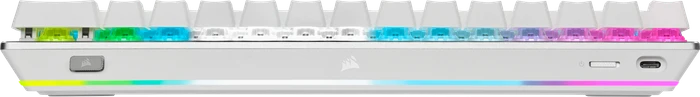 Corsair Gaming K70 PRO MINI Wireless, weiß, MX RGB RED, USB/Bluetooth, US