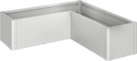 Biohort Pflanzbeet Belvedere L150Mini Hochbeet 152x152cm silber-metallic