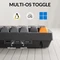 Keychron K10 Max, schwarz/grau, LEDs weiß, Keychron Super RED, USB/Bluetooth, US Vorschaubild
