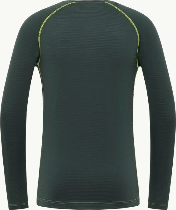 Jack Wolfskin Infinite Warm Funktionsshirt langarm black olive (Herren)