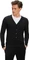 Falke Basic Apparel Cardigan V-Ausschnitt Strickjacke schwarz (Herren) Vorschaubild