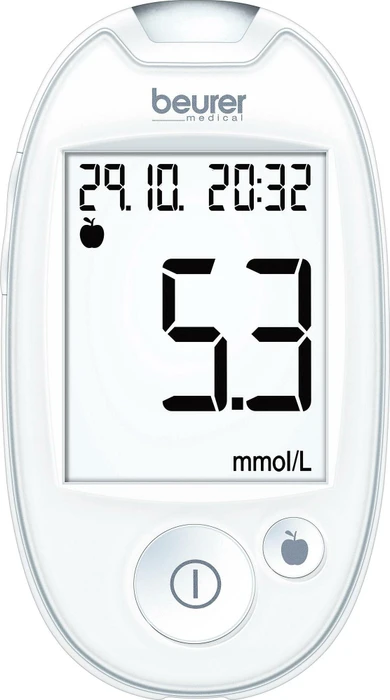 Beurer GL 44 weiß (mmol/L)