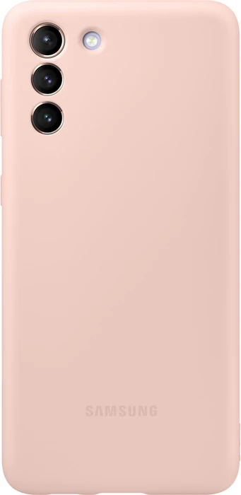 Samsung Silicone Cover für Galaxy S21+ pink