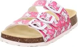 Superfit Fussbettpantoffel Sandale pink/mehrfarbig (Junior)