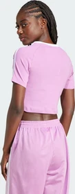 adidas 3-Streifen Baby T-Shirt kurzarm preloved purple (Damen)