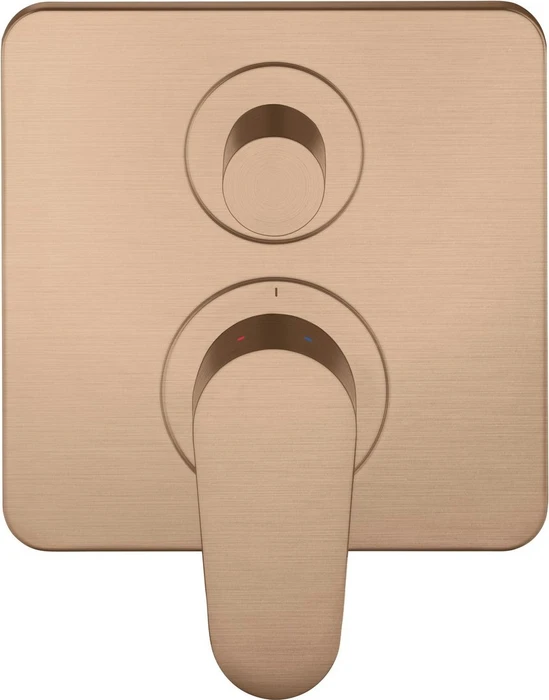 Hansgrohe Axor Citterio M Wannenmischerarmatur brushed red gold