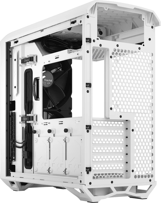 Fractal Design Torrent Compact White TG Clear Tint, Glasfenster