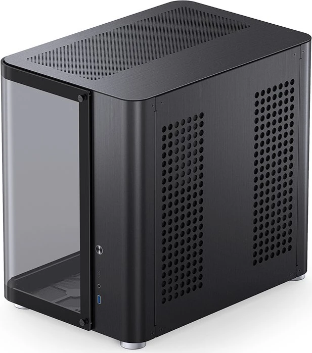 Jonsbo TK-2 2.0 Black, Glasfenster