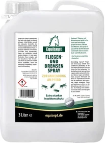 Ardap - Equisept Fliegen- und Bremsenspray Nachfüll-Kanister (Anwendung am Pferd), 3l