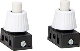 Kopp Einbau-Druckschalter, 1-polig, 250 V, 2 A