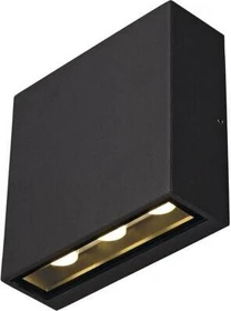 SLV Big Quad Up/Down Wandleuchte anthrazit