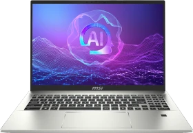 MSI Prestige A16 AI+ A3HMG-036, Urban Silver, Ryzen AI 9 365, 32GB RAM, 1TB SSD, DE (00159K-036)