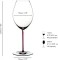 Riedel Fatto A Mano Syrah Rotweinglas drachenrot Vorschaubild