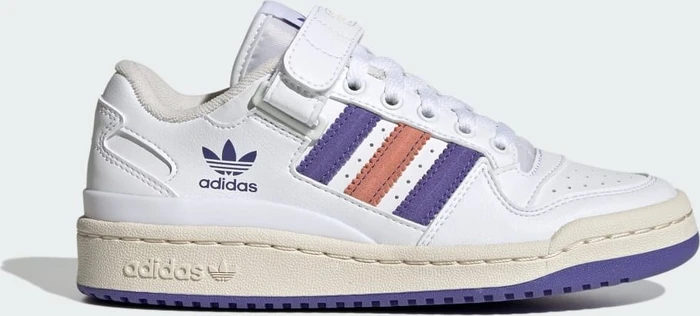 adidas Forum Low cloud white/purple clay/wonder clay (Junior)
