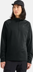 Odlo Besso Midlayer Half Zip Funktionsshirt langarm schwarz (Herren)