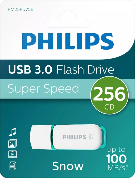 Philips Snow Edition 3.0 256GB, USB-A, USB 3.2 Gen 1×1