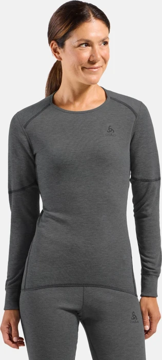 Odlo Active X-Warm Baselayer Funktionsshirt langarm odlo steel grey melange (Damen)