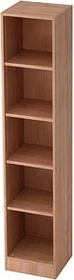 Hammerbacher Schrankwandsystem Solid 6+7 V6040, nussbaum, Regal