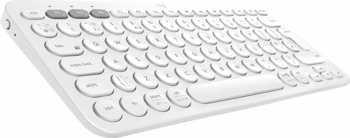 Logitech K380 Multi-Device Keyboard, Off-White, Bluetooth, CH
