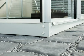 Vitavia Stahlfundament 6cm für Gewächshaus 6700/7600 Alu