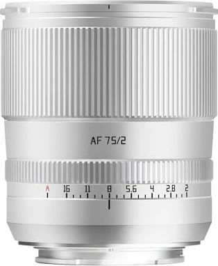TTArtisan AF 75mm 2.0 für Sony E silber