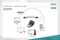Digitus HDMI Stecker auf HDMI Buchse, 90° gewinkelt, Adapter, 4K60Hz Vorschaubild