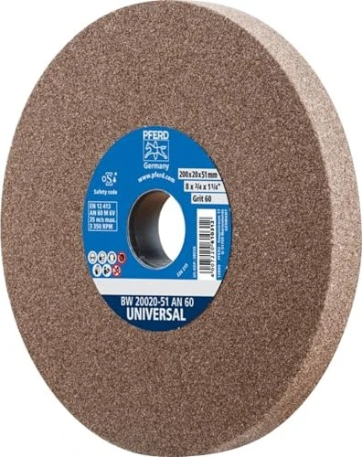 Pferd BW 20020-32 AN 60 Universal Schleifscheibe K60, 200x20x32mm, 1 Stück