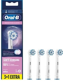 Oral-B Sensitive Clean Ersatzbürste, 4 Stück