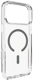 Puro Cover Lite Mag für Apple iPhone 17 Pro Max transparent/grau