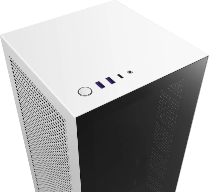NZXT H1 [2022], weiß, Glasfenster, Mini-ITX, 750W SFX