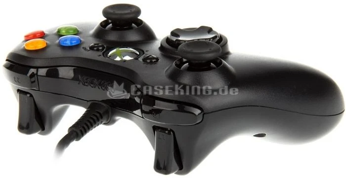 Microsoft Xbox 360 Controller für Windows USB schwarz (Xbox 360/PC)