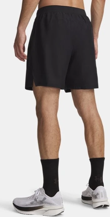 Under Armour Launch Laufhose kurz black/white/reflective (Herren)