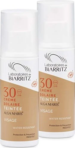 Laboratoires de Biarritz Alga Maris Sonnencreme Gesicht getönt LSF30