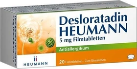 Heumann Desloratadin 5mg Filmtabletten, 20 Stück