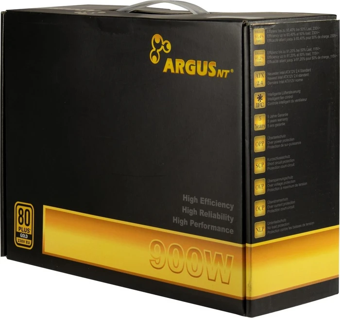 Inter-Tech Argus GPS-900 900W, ATX 2.4
