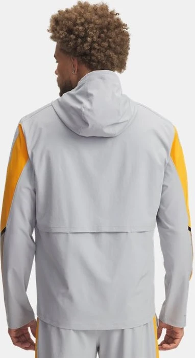 Under Armour Velociti Storm Trainingsjacke mod gray/squad orange/reflective (Herren)
