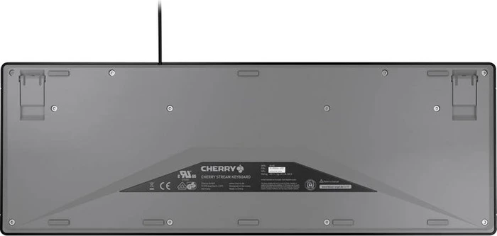 Cherry Stream Keyboard 2019, schwarz/grau, USB, HR/SI