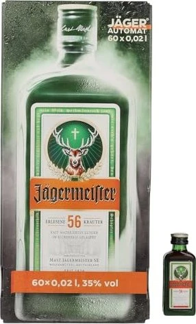 Jägermeister 60x 20ml