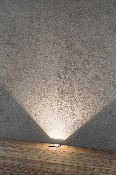 Konstsmide HPLED 14.5cm Bodenleuchte eckig edelstahl
