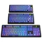 Glorious GPBT Basics Keycaps, Kunststoff (PBT), Mana Blue, blau, 130 Tasten, ANSI-US Vorschaubild