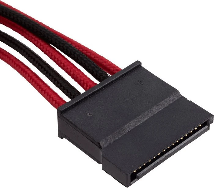 Corsair PSU Cable Kit Type 4 - Pro Package - Gen3, rot/schwarz