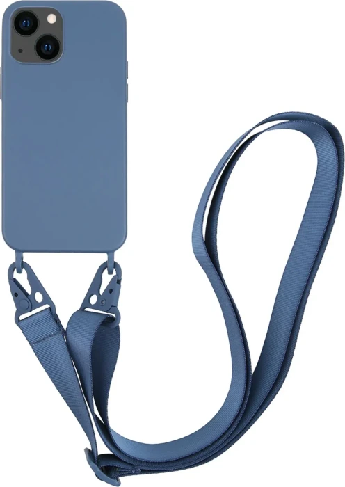 Vivanco Necklace Cover für Apple iPhone 13 blau
